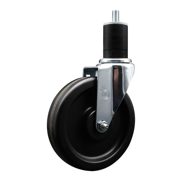 6'' Phenolic Wheel Swivel 1-3/4'' Expanding Stem Caster